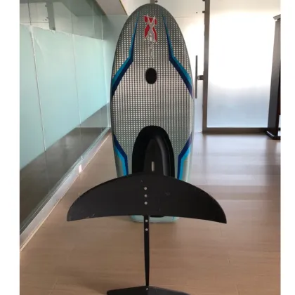 Wholesale Grey Sea Inflatable Stand Up Paddleboard with Foil