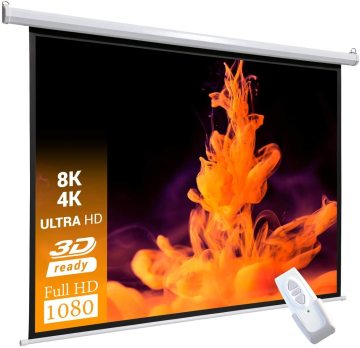 Movie home theater automatic 4k projector motorized screen