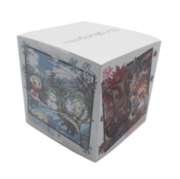 Colorful Printing Memo Cube