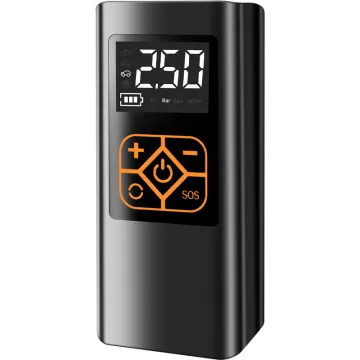 Corded Car Air Compressor: Versatile Inflator for Motorcycles, Bicycles, Boats, and Cars - Digital Tyre Pressure Control