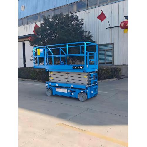 Прочный ножничный подъемник для эффективной погрузочно-разгрузочных работ