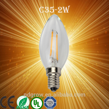 2000-2200K ST64/ST58 led filament bulb,6W 360degree/b22/E27 led filament lamp