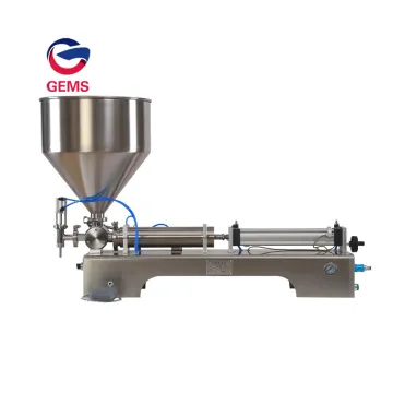 Double Nozzle Bottling Filling Machine Liquid Hopper Filler