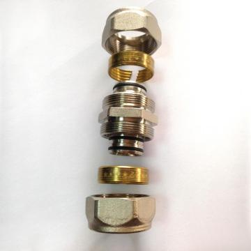 100% New Material DZR Pipe fitting 90 degree male / female / equal elbow brass union