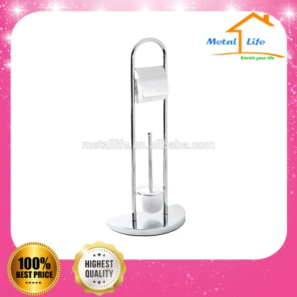 BA-2002LS Standing toilet paper holders novelty unique toilet brush holders