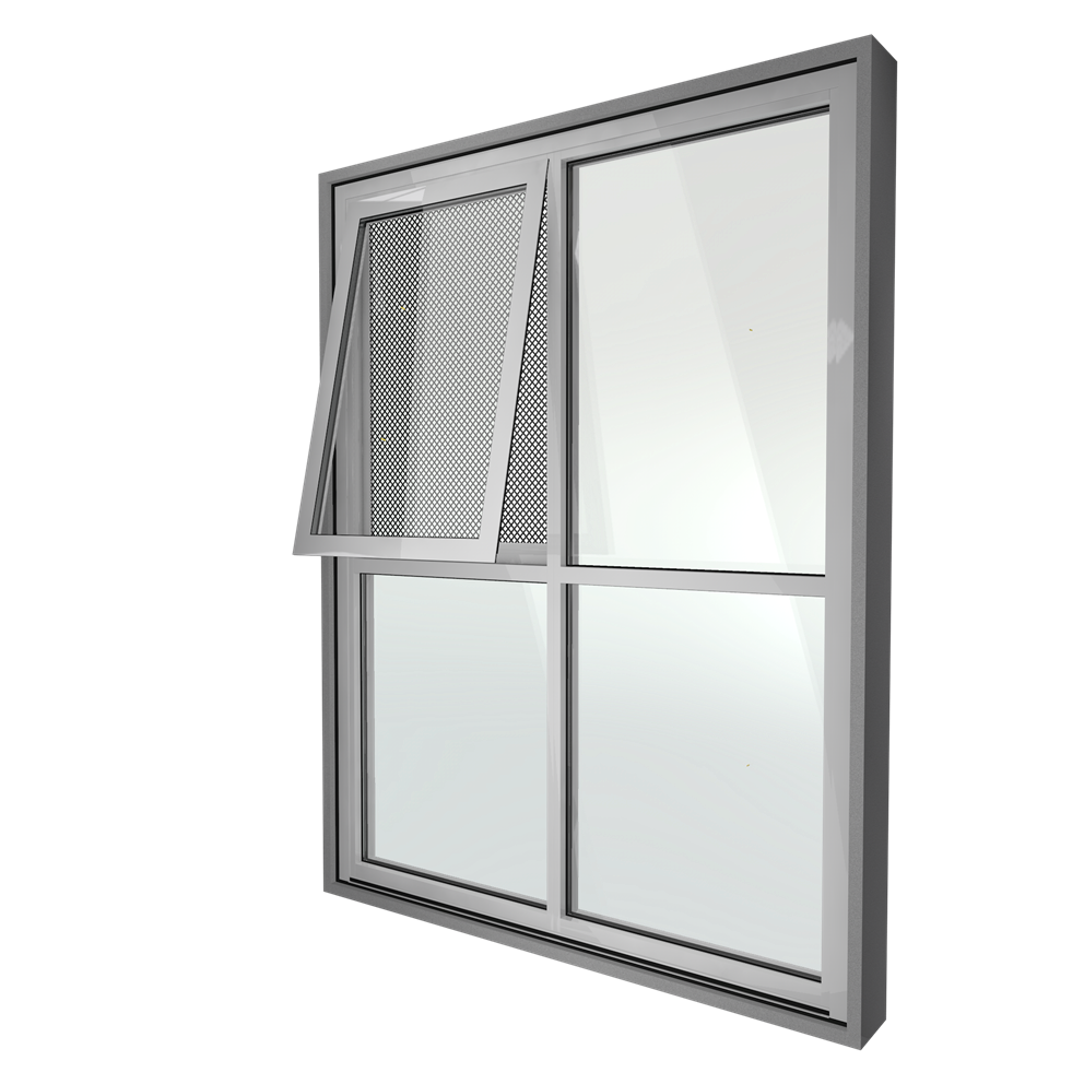 Australian 100 Aluminum Casement Window Aluminium Extrusion Frame