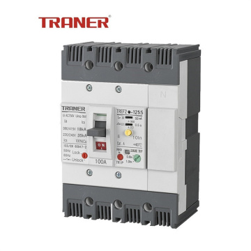 TRANER RCBO 100A TREF2 4P 100A Molded Case Circuit Breaker