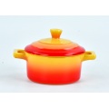 High Quality Yellow Soup Pot Small with Lid