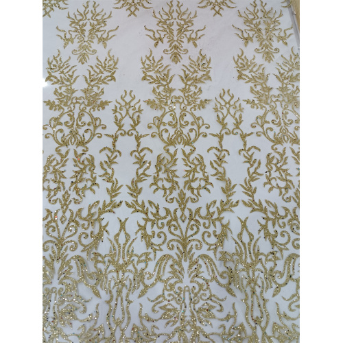 2022 Hochwertige neue Mode Bronzed Damenkleid Stoff