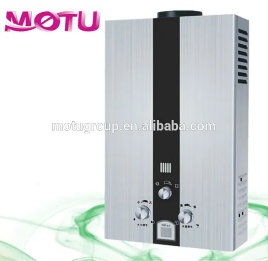 Comfort 10L stainless steel shower gas water heater