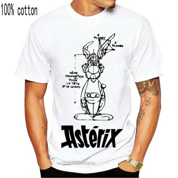 Asterix T Shirt Asterix And Obelix T-Shirt Streetwear Short Sleeve Tee Shirt Men IMANFIVE Cotton XXX Graphic Awesome Tshirt