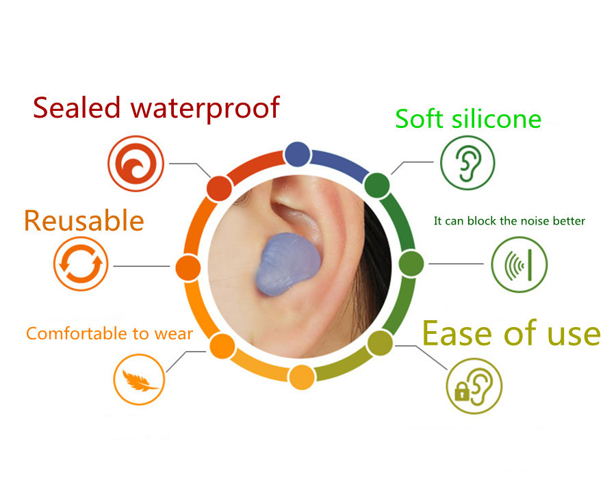 bathing earplug silicone