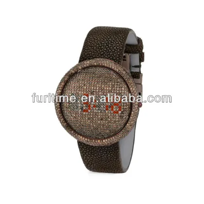 hip hop brand watches cool men wrist watch fashion rhinestone watches
