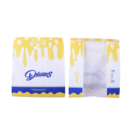Sacchetto d&#39;imballaggio delle noci del popcorn del pane del forno della carta kraft