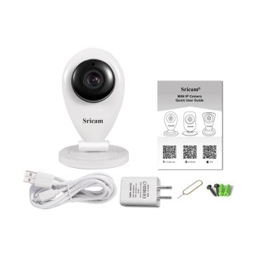 Sricam SP009 H.264 Indoor Two Way Audio Wireless Wifi SD Card Storage IP Camera with Infared Night Vision