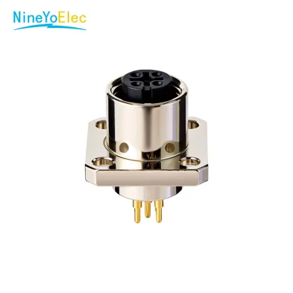 M8 D Coding Fast Ethernet Plug