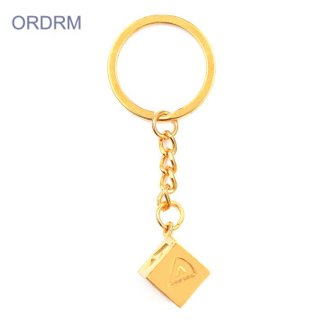 सोना मढ़वाया हान सोलो पासा Keychains थोक