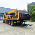 Saic Hongyan 6x4 Tow Truck with Crane