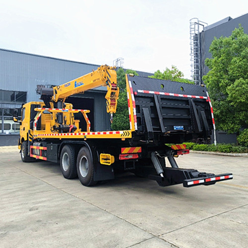 Saic Hongyan 6x4 Wrecker Trucker с краном