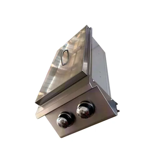 Factory Supply Home 304 Stainless Steel Structure Drop In Double Side Burner For Gas Bbq
