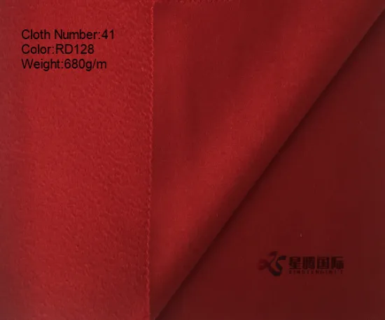 New Cloth Made Wool Woven Fabric