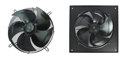 AC Axial Airflow Fan 500mm External Rotor Motor Powered Cooling Fan