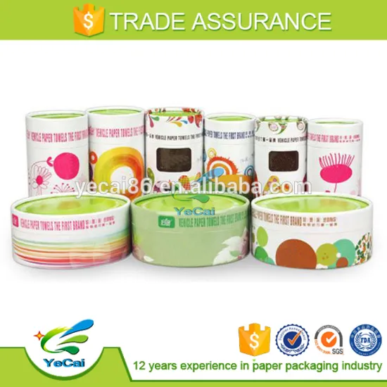 Custom round tissue paper tube packaging wholesale
