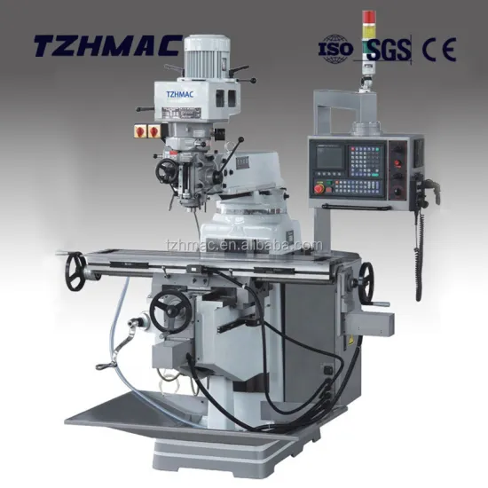 Manual CNC Vertical Turret Milling Machine for Metal