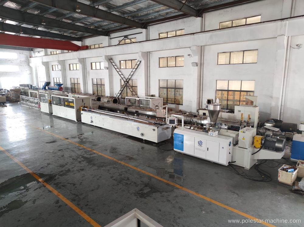 PVC Window Profile Making Machine Extrusion Line