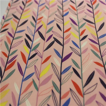 100%lenzing ecovero rayon printed poplin  fabric