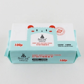 Khăn khô mặt siêu mềm và dày có thể phân hủy sinh học