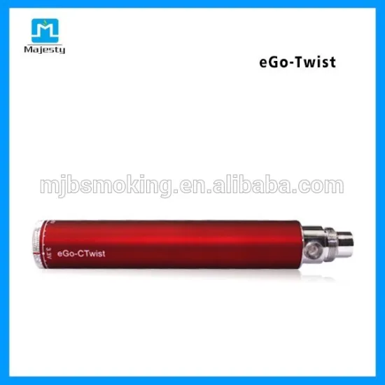 3.3-4.8v adjustable voltage ego battery vaporizer ego twist 2200mAh battery ego vaporizer pen