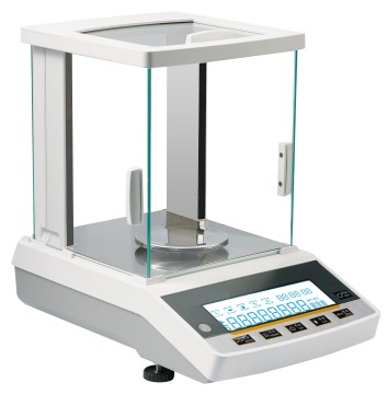 0.1mg Sensitive Analytical Balance with RS232 - 100g to 520g Range Diagram