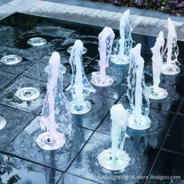 Underground RGB Fountain Lights: Concealed Installation Solutions