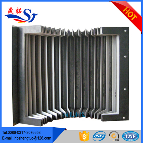 Telescopic Plastic Machine Bellows Shield Accordion, High Quality