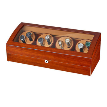 8+9 Automatic Watch Winder Box: Комплексное деревянное решение для хранения и дисплея с импортом, светодиодным освещением и корпусом сбора