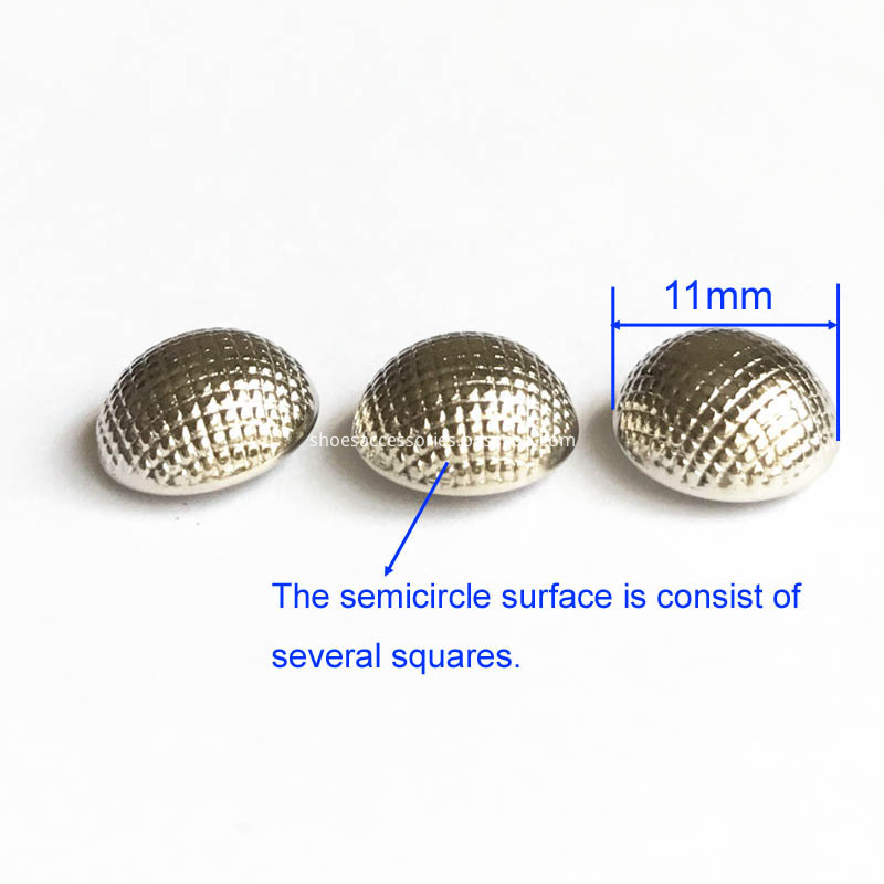 Semicircle Square Rivets