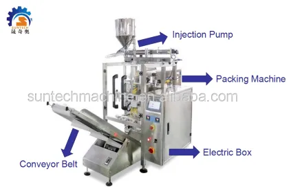 Automatic Rice Bran Oil Packing Machine