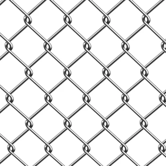 Affordable Galvanized Chain Link Fence with Diamond Wire Mesh: Ideal for Factory Game Fence Applications