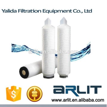 PTFE Micro Membrane Pleated Filter Cartridge China