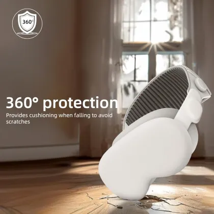 Shockproof TPU Silicone Cover Case for Apple Vision Pro Headset