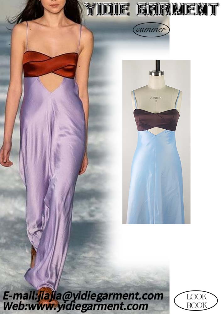 Satin Maxi Dress