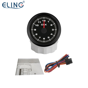 Eling 52mm jam meter mengukur backlit kalis air 12 jam untuk kenderaan