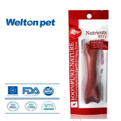 Premium Nutrition Beef flavor Teeth-Grinding Bone