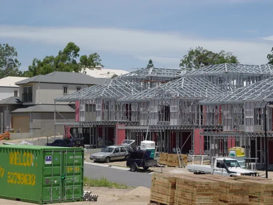 Light gauge steel villa