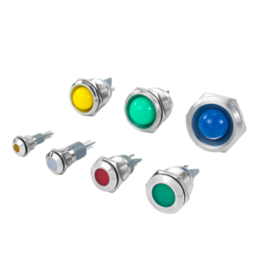6mmパネルマウントRGB LEDインジケータライト12V 24V 110V 220V