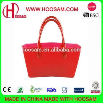 Custom design promotional waterproof silicone handbag