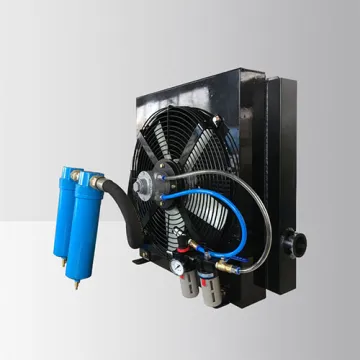 Plate Fin Air Compressor Aftercooler With 375cfm