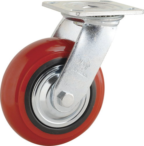 H5 Heavy Duty Double Ball Bearing PP Type Swivel Wheel Caster