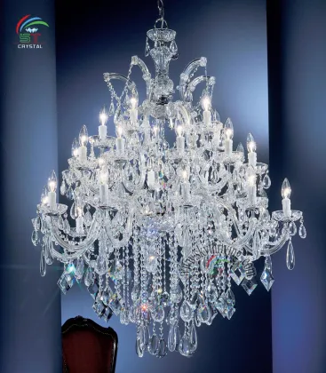 contemporary cristal chandelier large